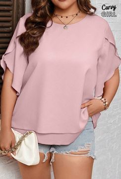 Picture of CURVY GIRL CHIFFON TOP